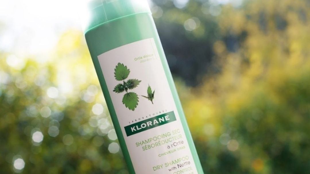 Klorane, Detox, dry, shampoo, organic, Tinted, Nettle, volumize, Volumise, refresh, hair, scalp, 