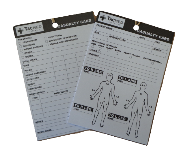 Miles casualty cards