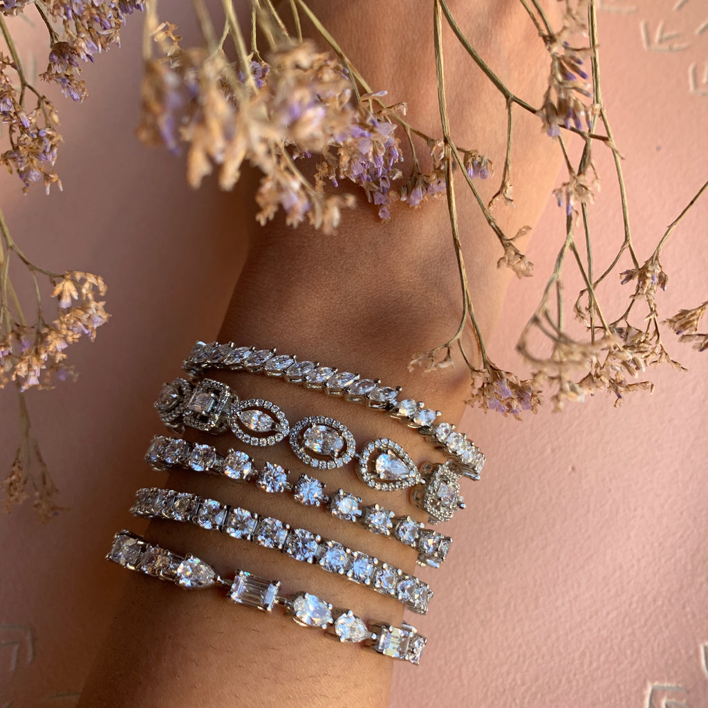 Shop Diamond Bracelets For Women In UAE  La Marquise