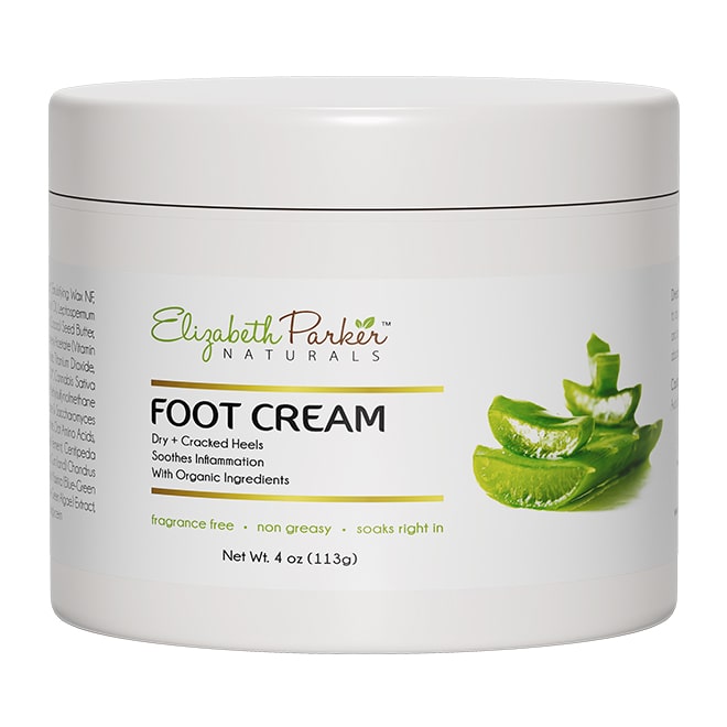 Organic Foot Cream - Elizabeth Parker Naturals product image