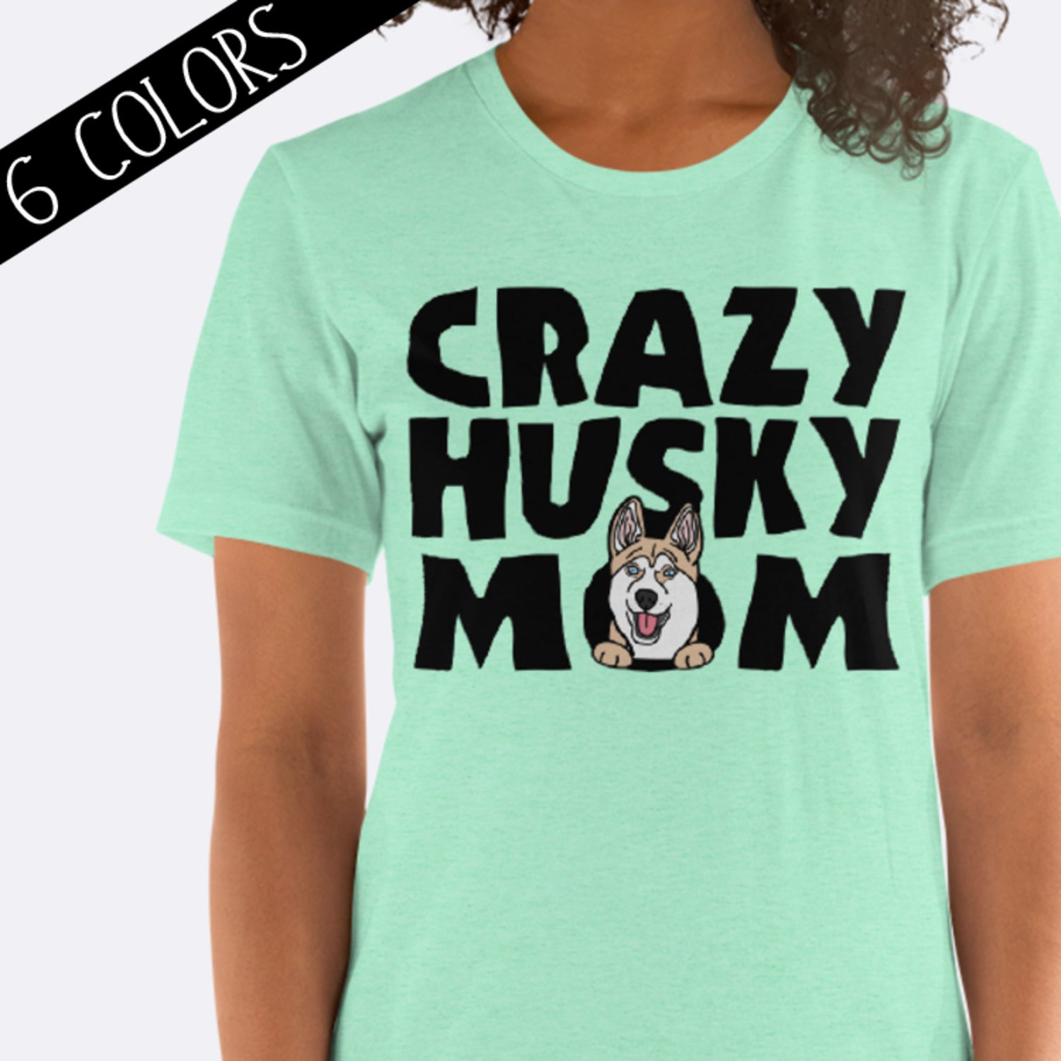 husky mom t shirt