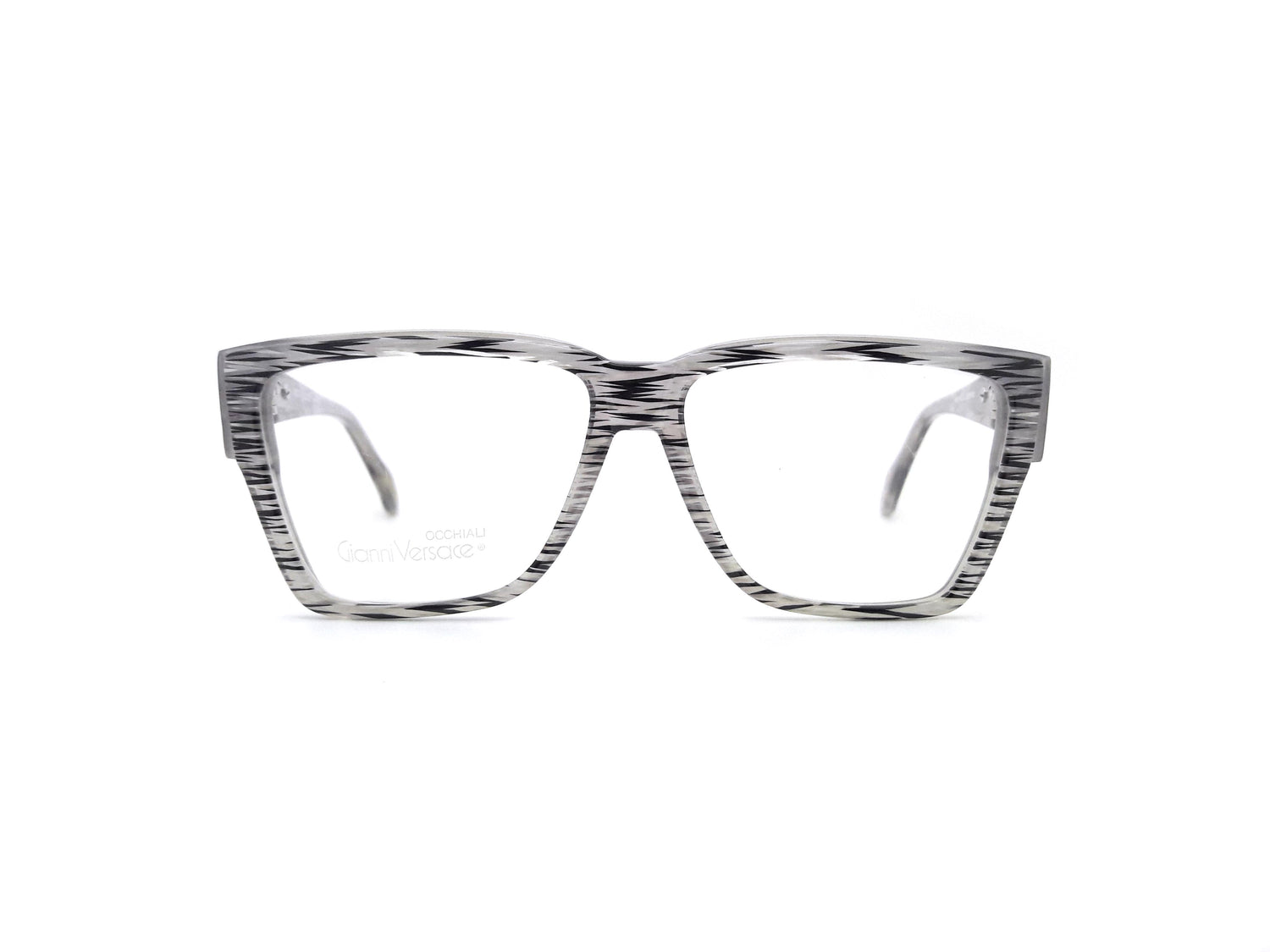 versace browline glasses