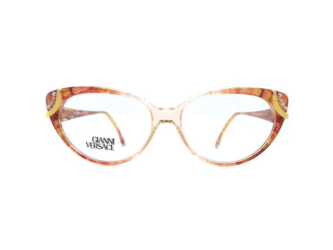 versace cat eye eyeglasses