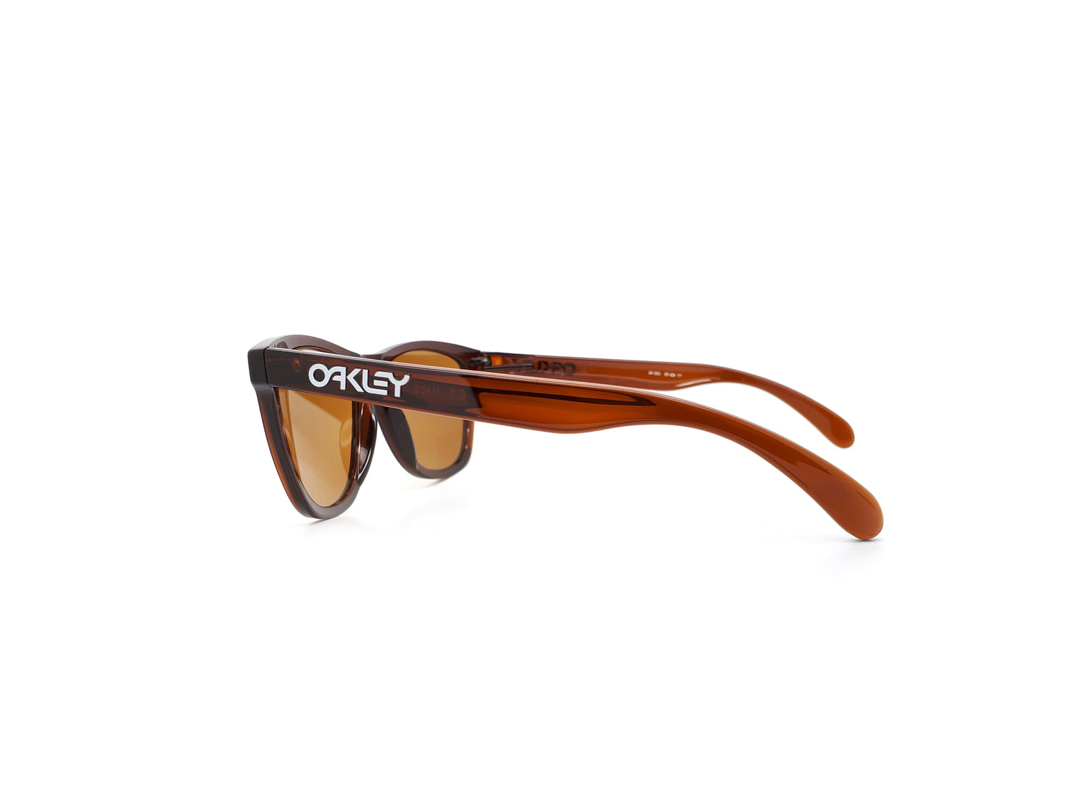 Oakley Frogskins Polished Rootbeer 24 303 Sunglasses with Bronze Lenses –  Ed & Sarna Vintage Eyewear
