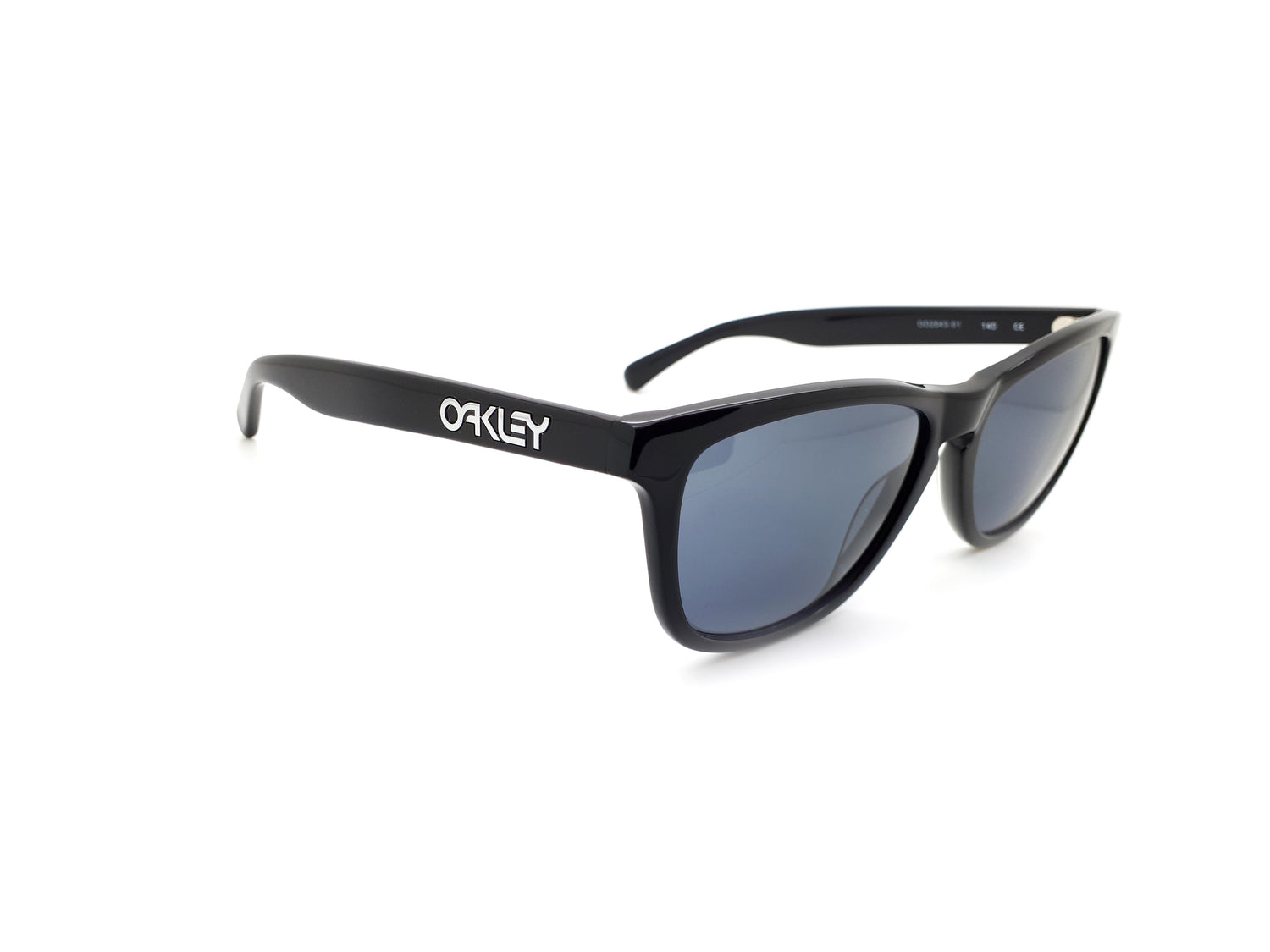 Oakley Frogskins Lx Polished Black Oo43 01 Sunglasses Ed Sarna Vintage Eyewear