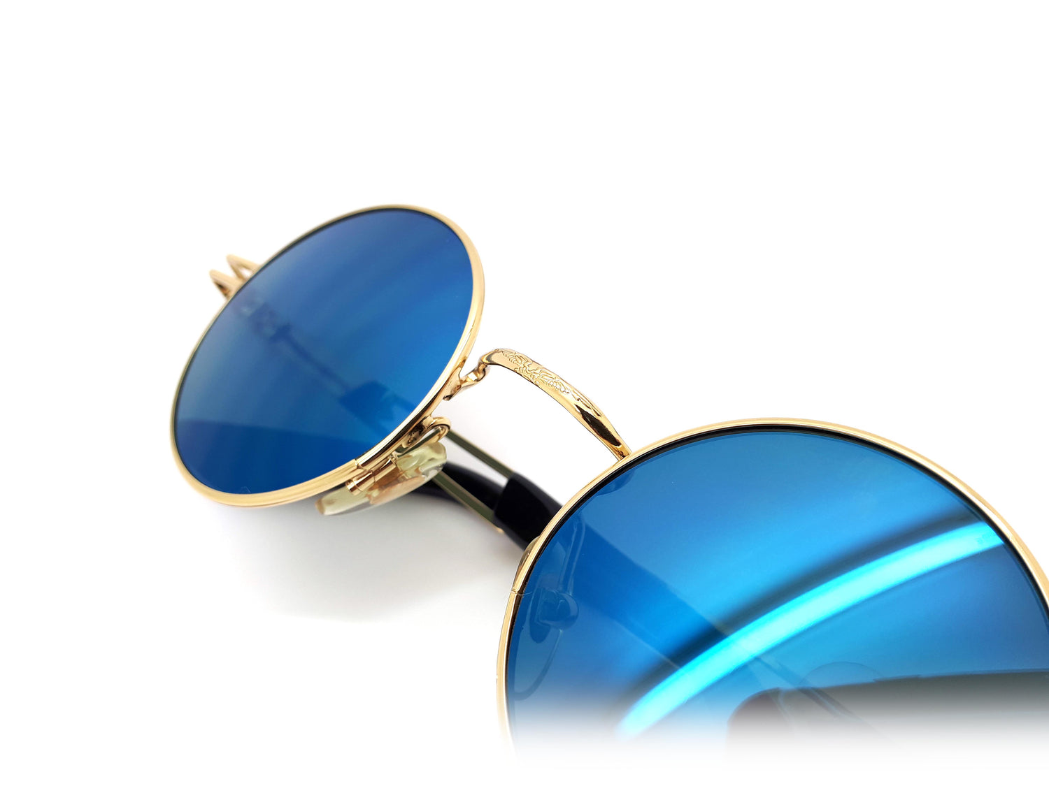 Round Vintage 90s Sunglasses – Ed & Sarna Vintage Eyewear