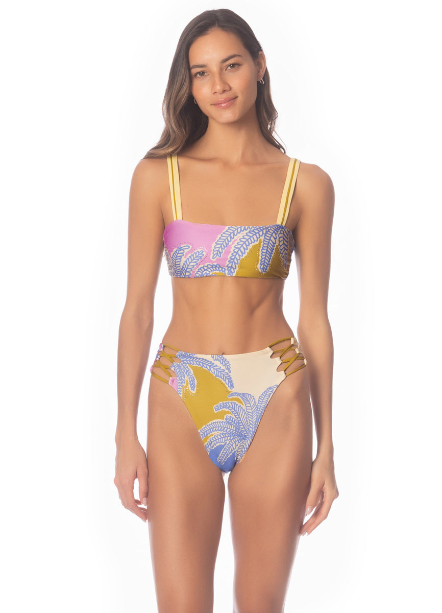 Periwinkle Palms Inessa Bralette Bikini Top