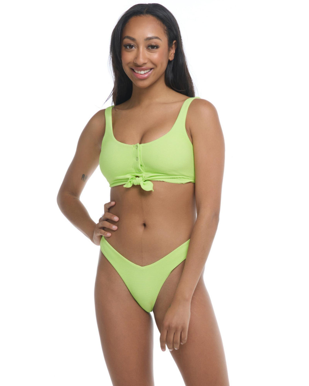 Posy Solo D-F Cup Bikini Top - Multi - Body Glove