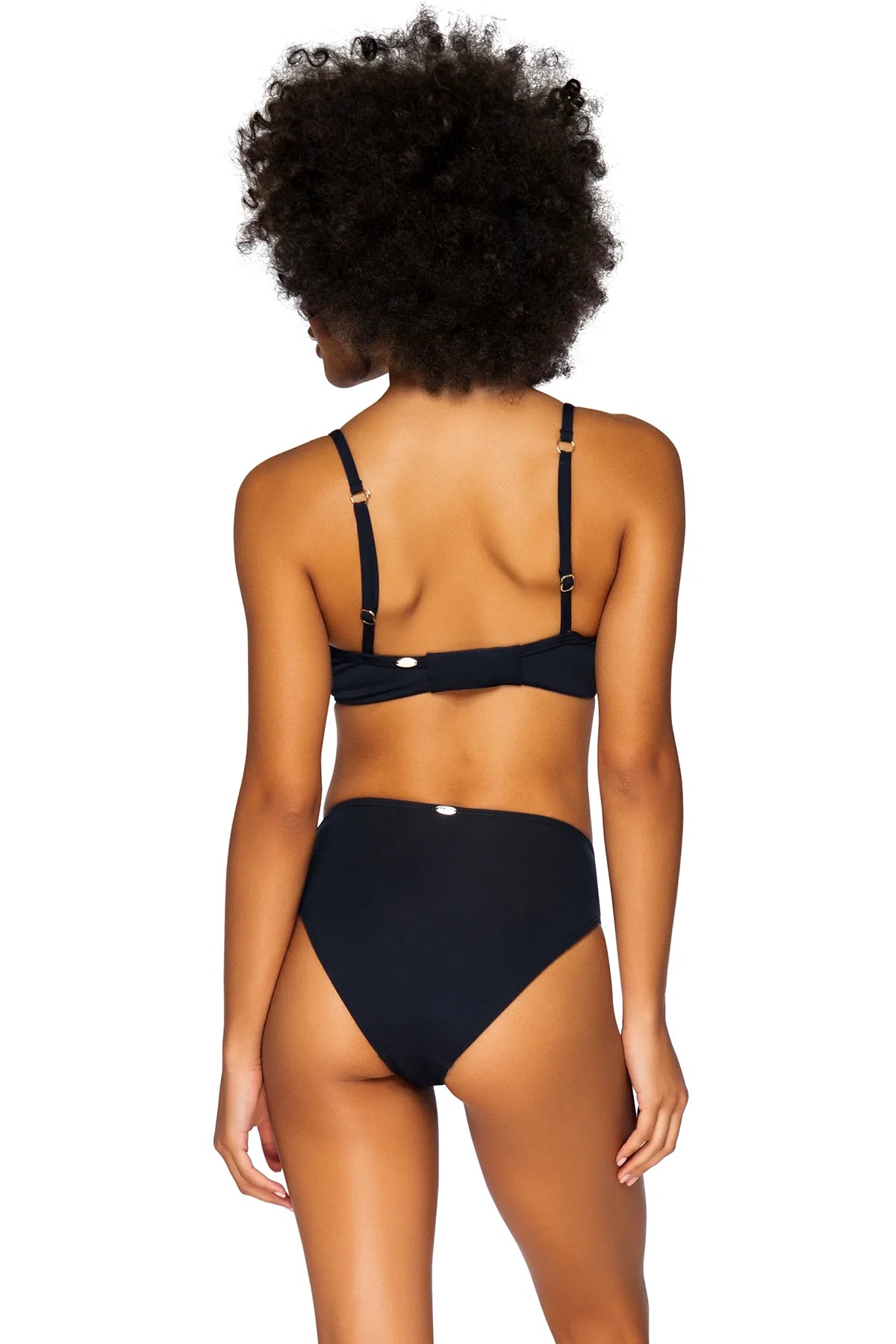 Black Crossroads Underwire Top