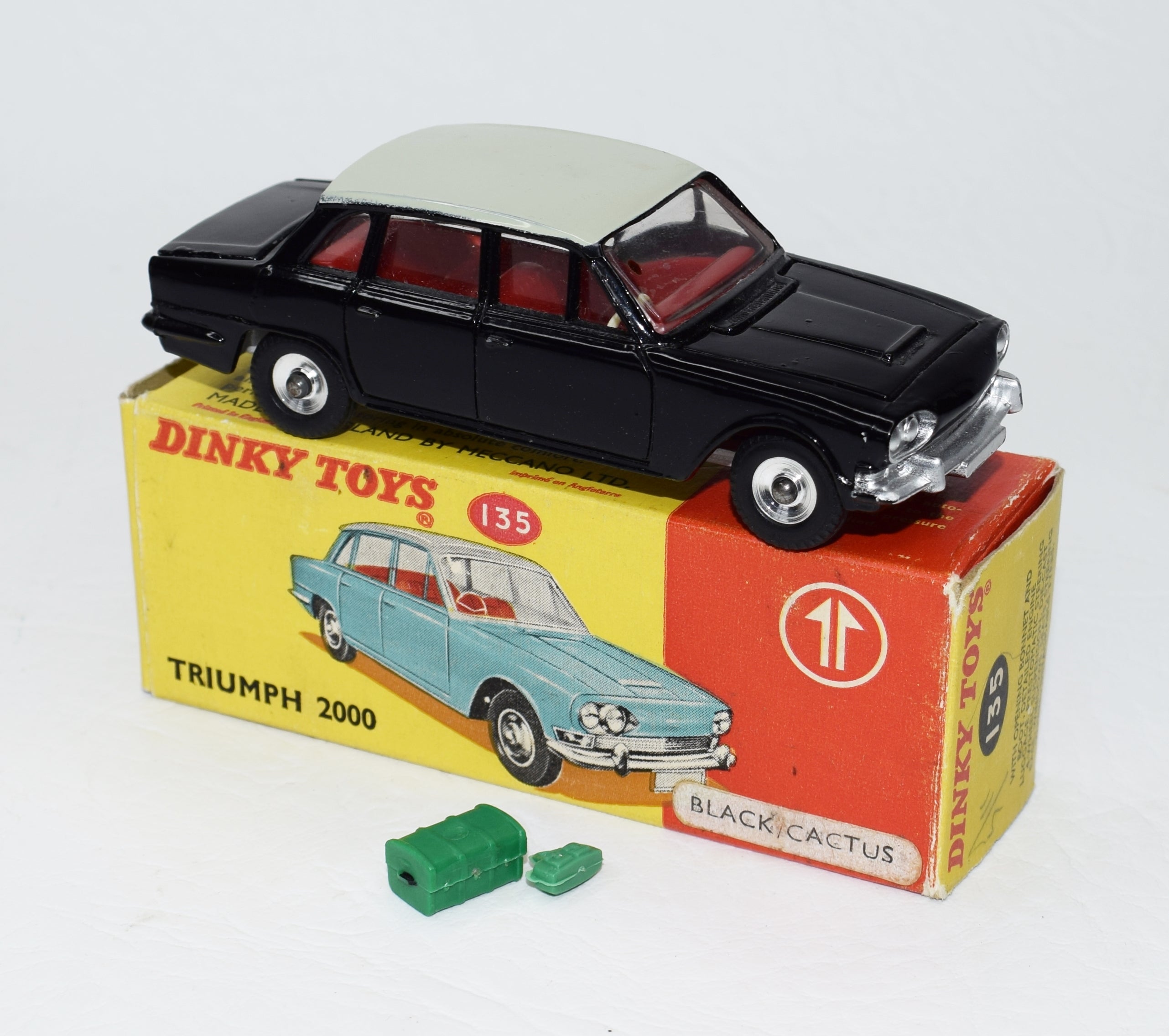 Dinky toys 135 Triumph 2000 Promotional Virtually Mint/Boxed (Black&Ca ...