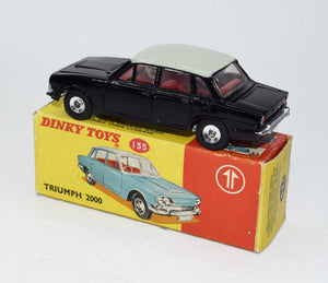Dinky toys 135 Triumph 2000 Promotional Virtually Mint/Boxed (Black&Ca ...