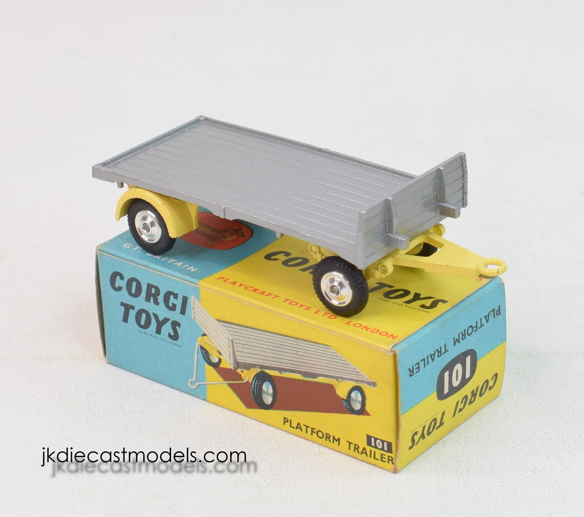 Corgi toys 101 Platform Trailer Virtually Mint/Boxed