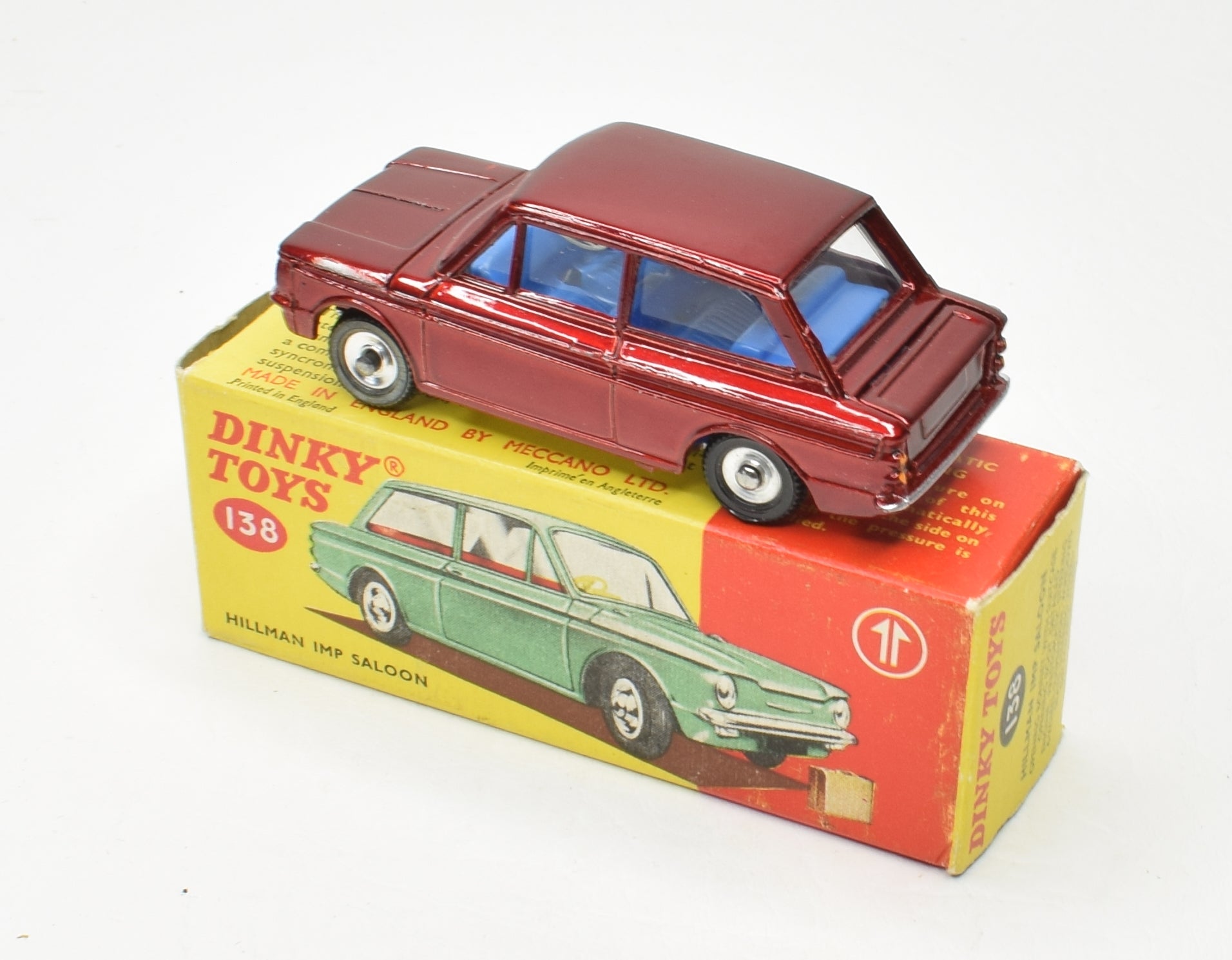 Dinky toys 138 Hillman Imp Very Near Mint/Boxed – JK DIE-CAST MODELS