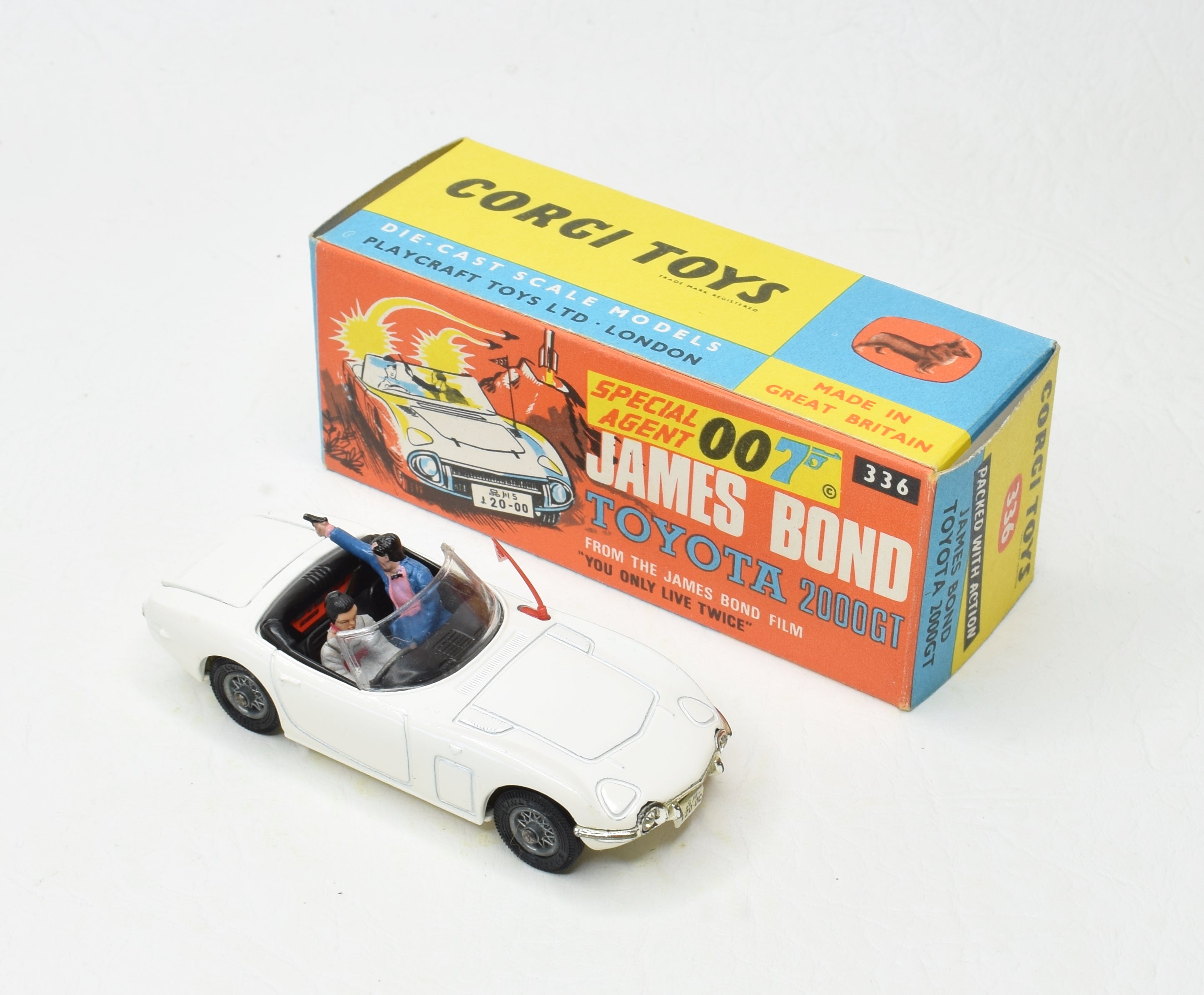 corgi toys james bond toyota 2000gt