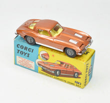 Corgi toys 310 Corvette Stingray Virtually Mint/Boxed