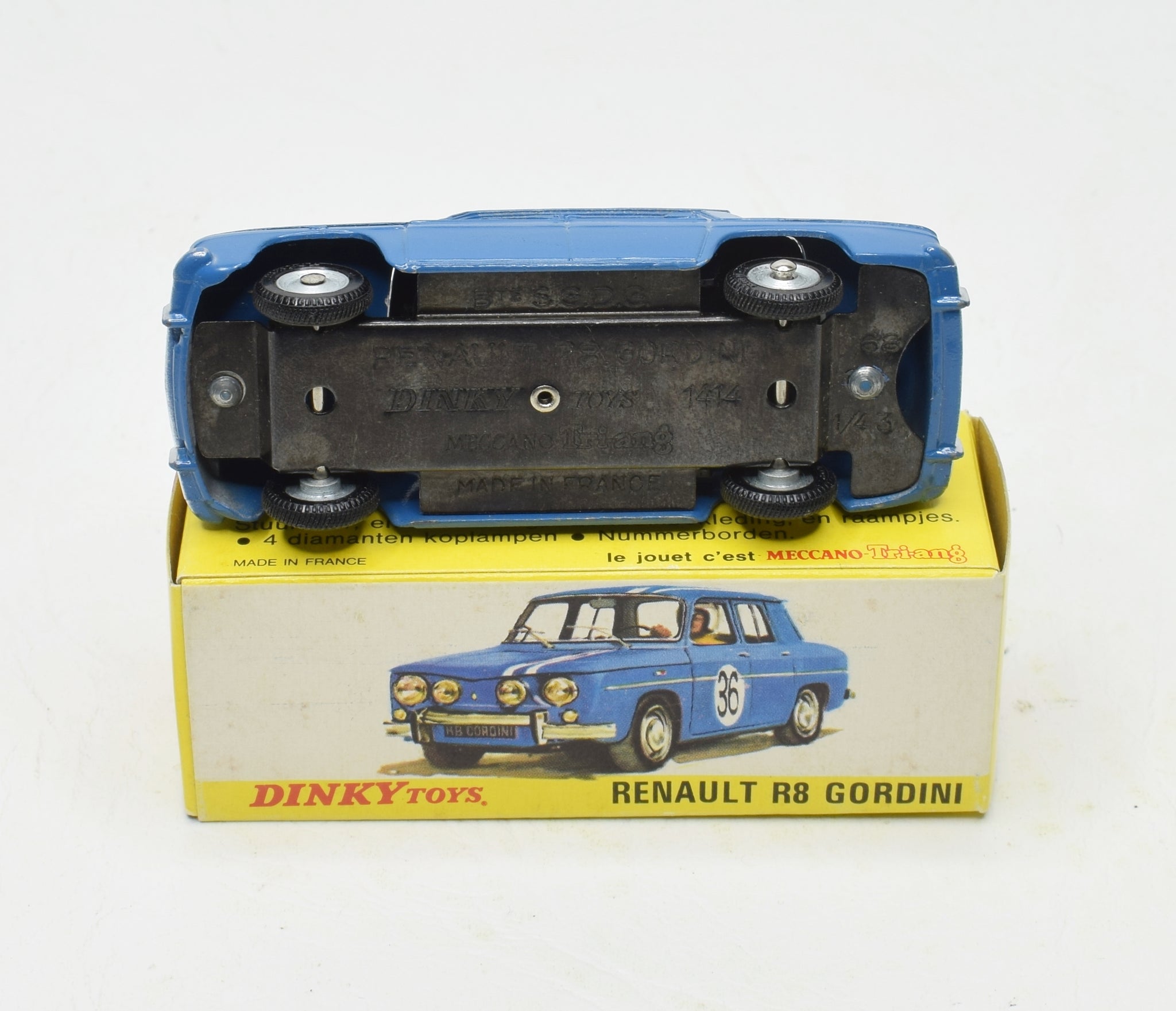 現品 仏 Dinky #1414 Renault 8 Gordini フランス ディンキー ルノー