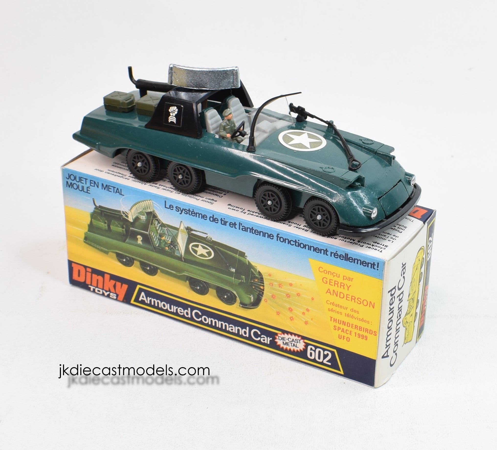 dinky armoured command car