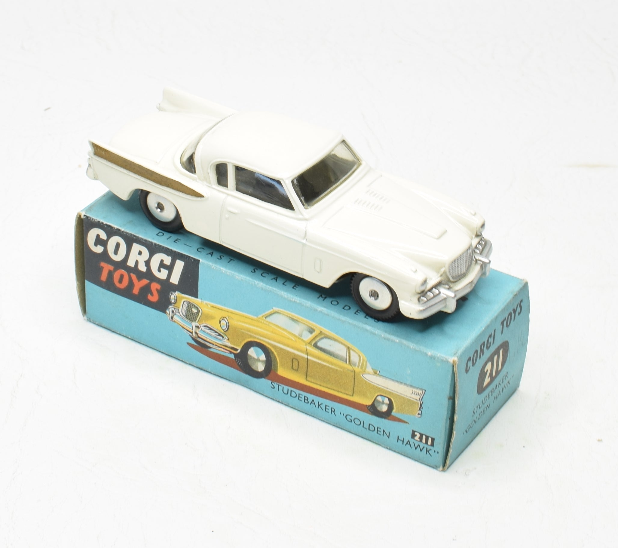 corgi toys studebaker golden hawk