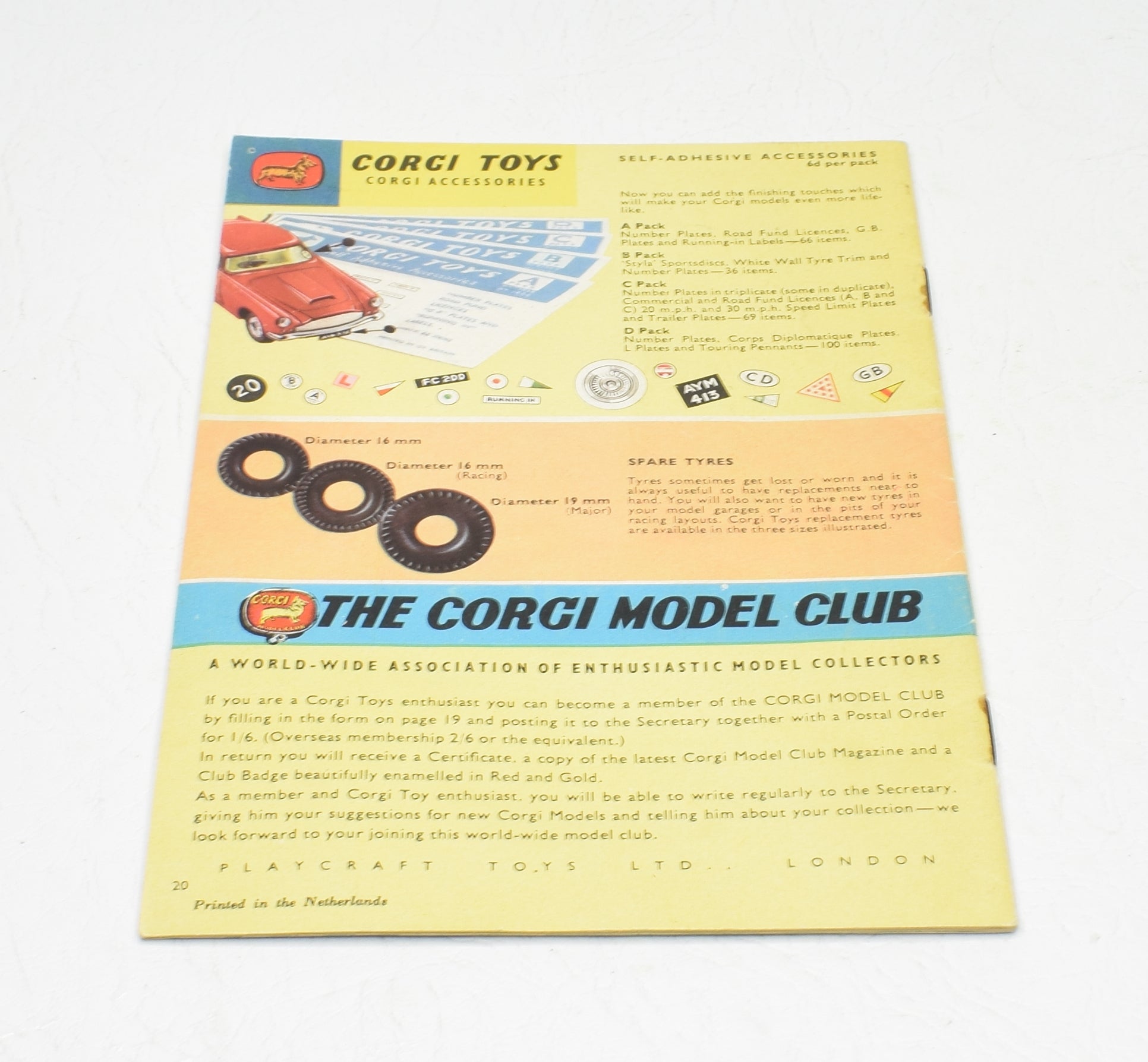 corgi toys catalogue