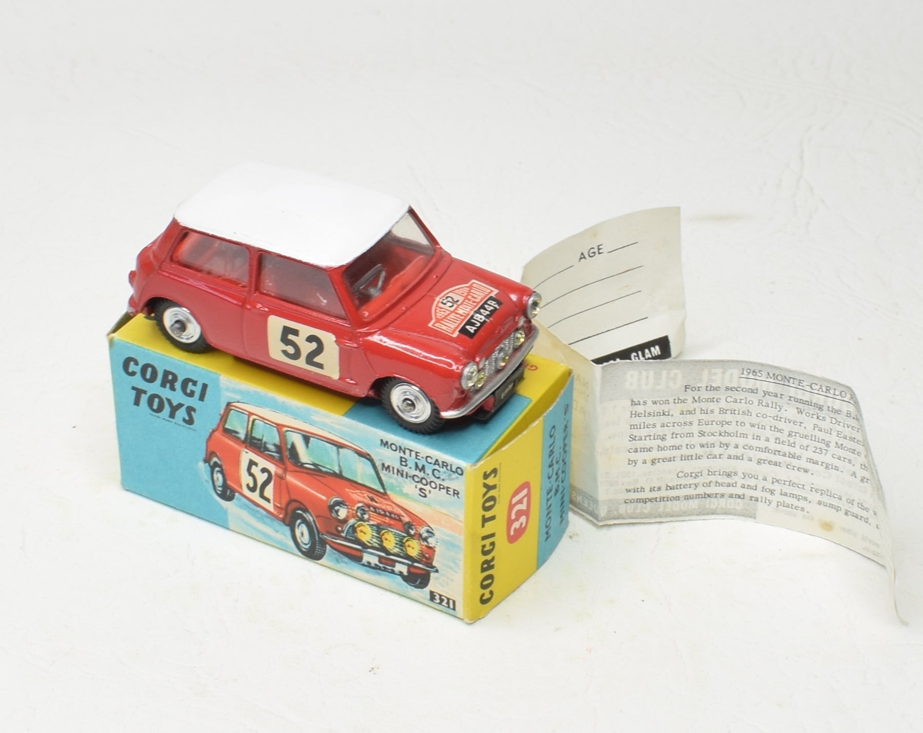 corgi bmc mini cooper s