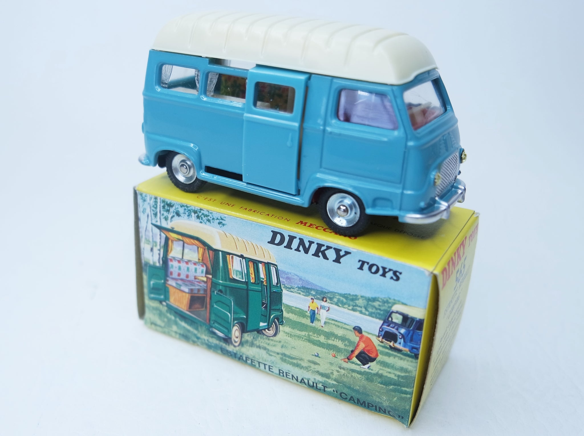 新作入荷!! 模型車 モデルカー ディンキートイズフランスランナールノーキャンプdinky toys france 565runner renault  camping