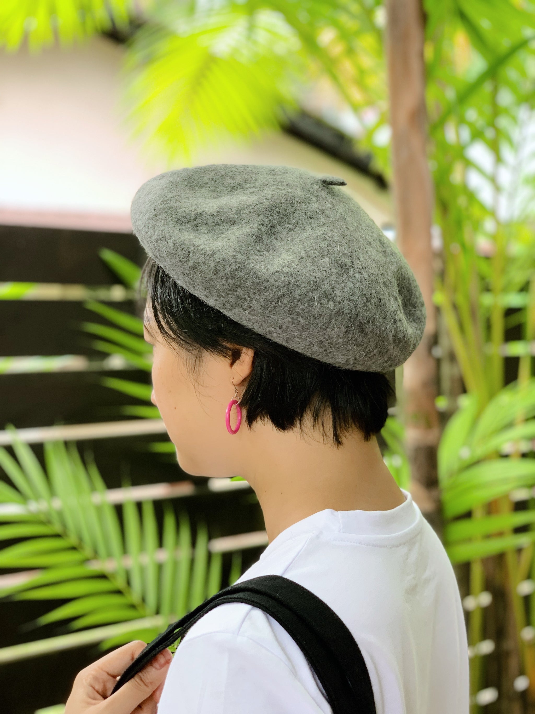 COMESANDGOES RIPRAP ベレー帽 BRAID BERET-