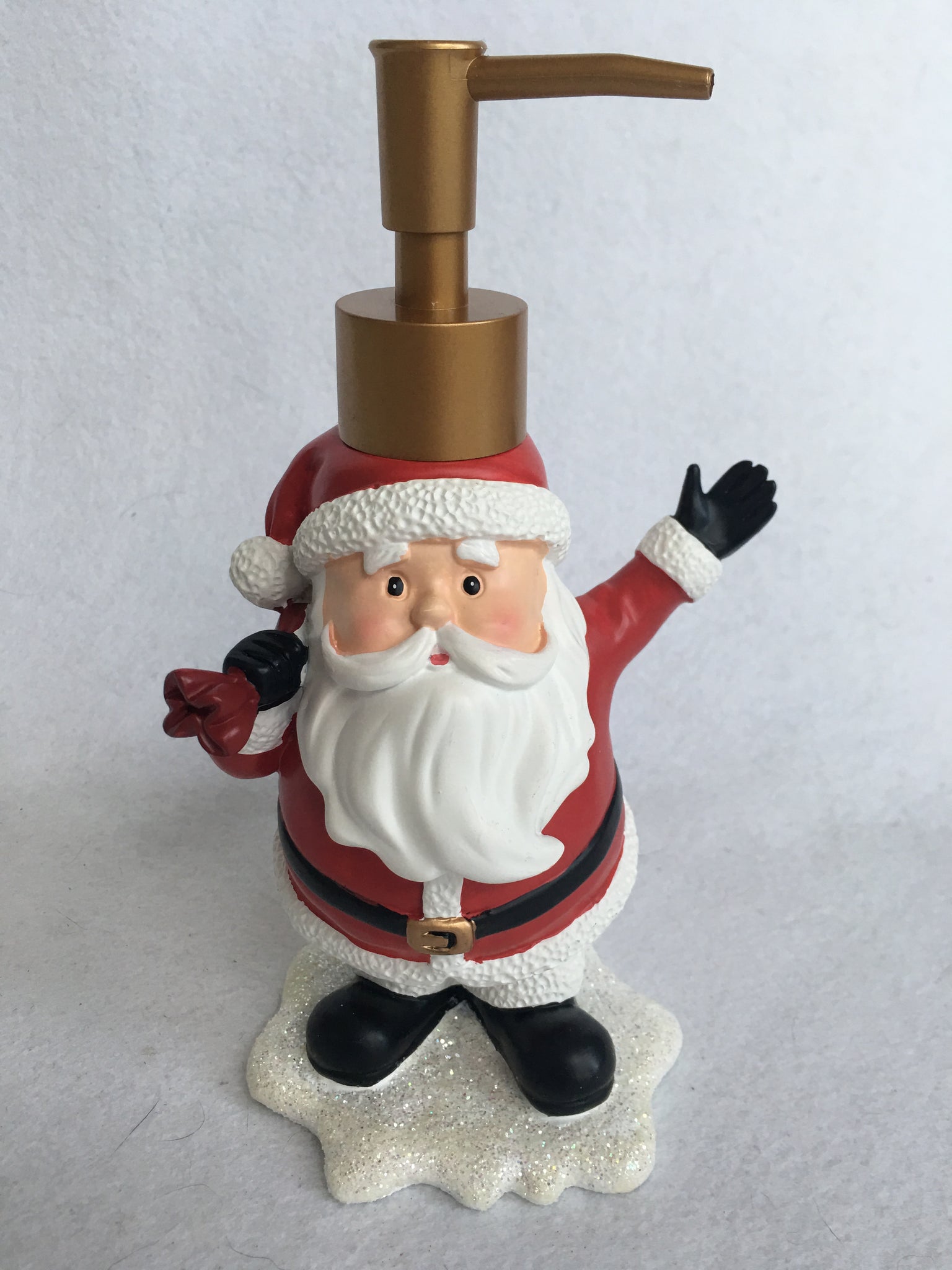 santa soap dispenser