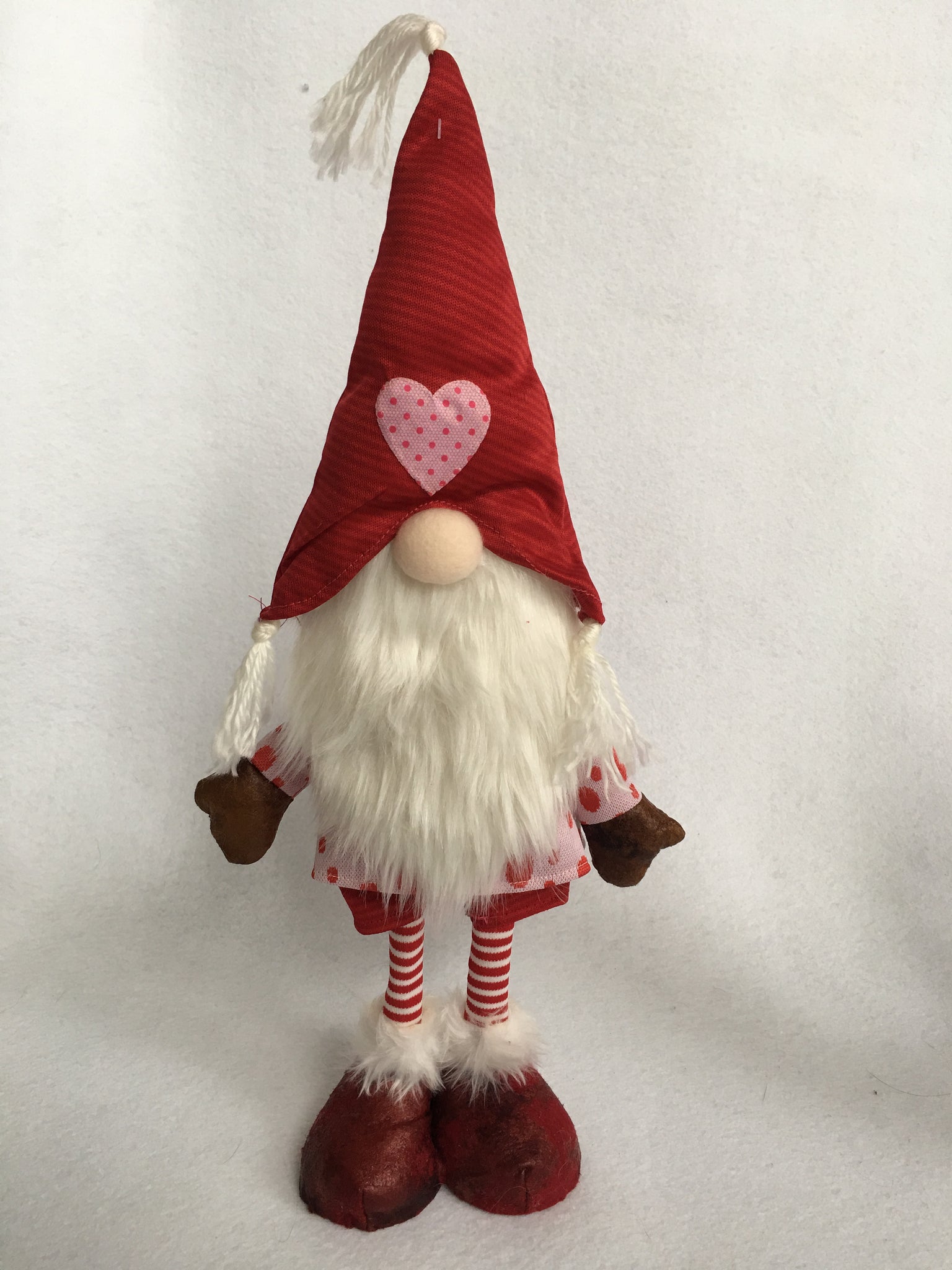 Download Valentine Standing Plush Gnome - CrazeAbout