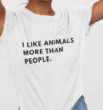 I Like Animals | Womens Fitted Tee