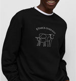 Ethics Over Ego | Vegan Crewneck