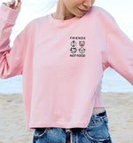 Friends Not Food (Embroidered) | Vegan Crewneck