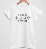 Friends Not Food | Womens Fitted Tee