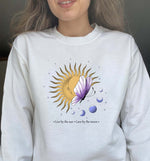 Live By The Sun Love By The Moon | Vegan Crewneck