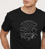 Keep The Sea Plastic-Free | Vegan Mens Tee