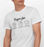 Vegan For | Vegan Mens Tee