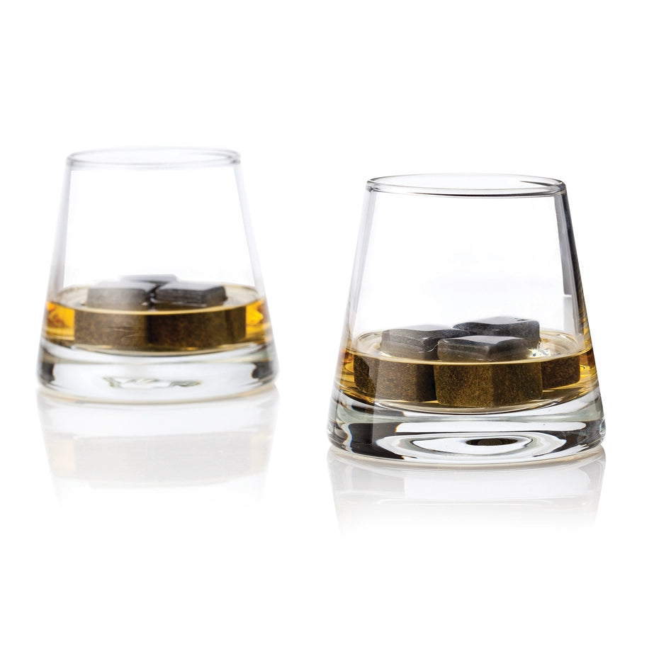 Glacier Rocks Soapstone Cubes and Tumblers Set