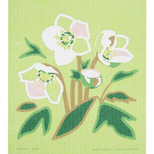 Swedish Dish Cloth, Hellebores - AKAR Design