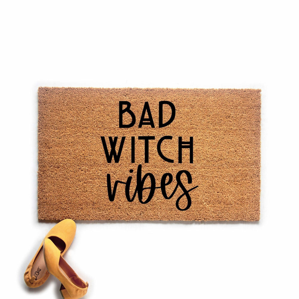 Bad Witch Vibes Halloween Doormat - Urban Owl