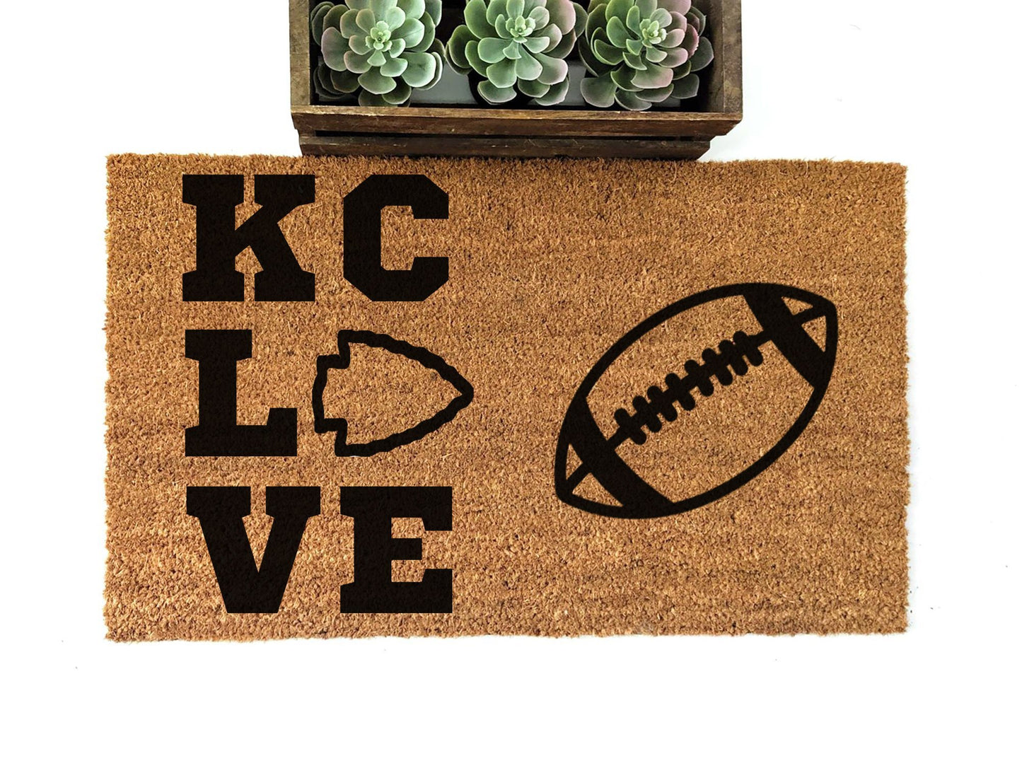 Kansas City Chiefs Welcome Fall CUSTOM Doormat 