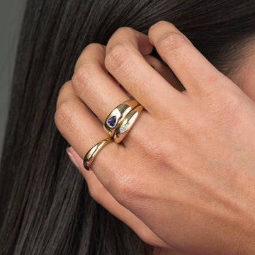 How to Wear Multiple Rings Comfortably
