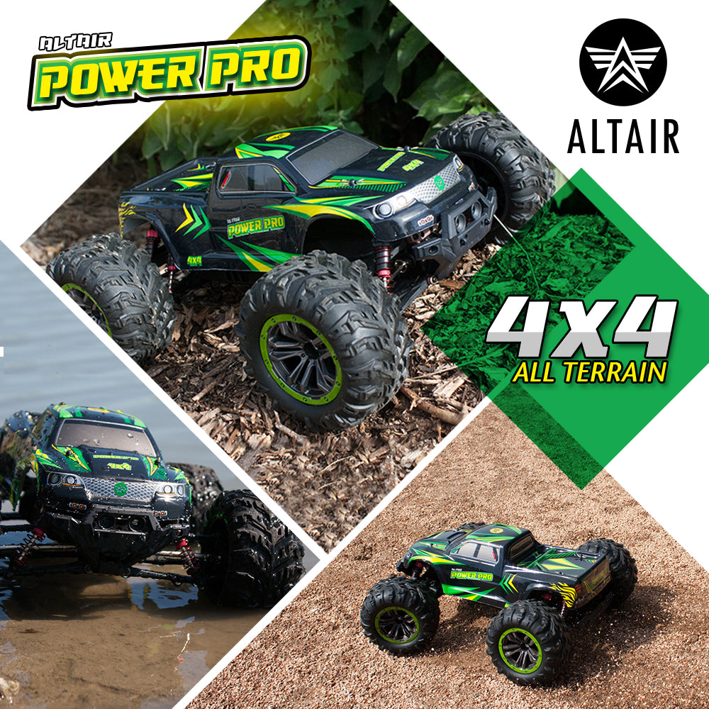 Altair Power Pro RC Truck OffRoad 4x4 Remote Control Electric Monst