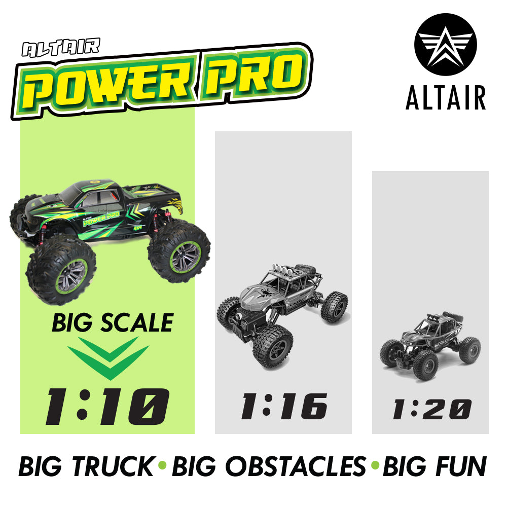 Altair Power Pro RC Truck - Off-Road 4x4 Control Monst – Altair Aerial