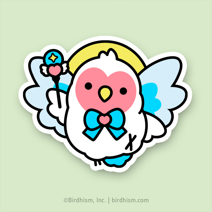 Magical Bird Cody Stickers – birdhism