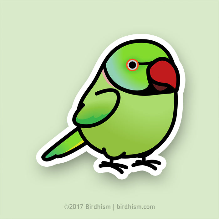 Chubby Cockatiel Stickers