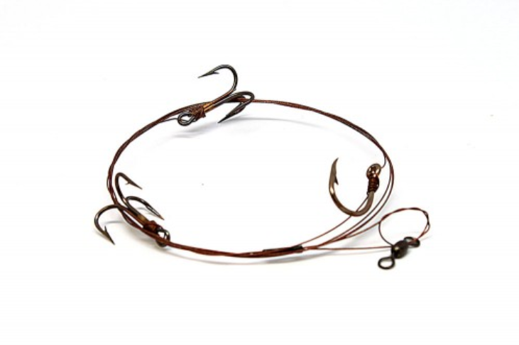 Buy Boone Single Hook # 1 Live Bait Rig (Pack of 2), 1# 4 Treble Hook  Online at desertcartBelize