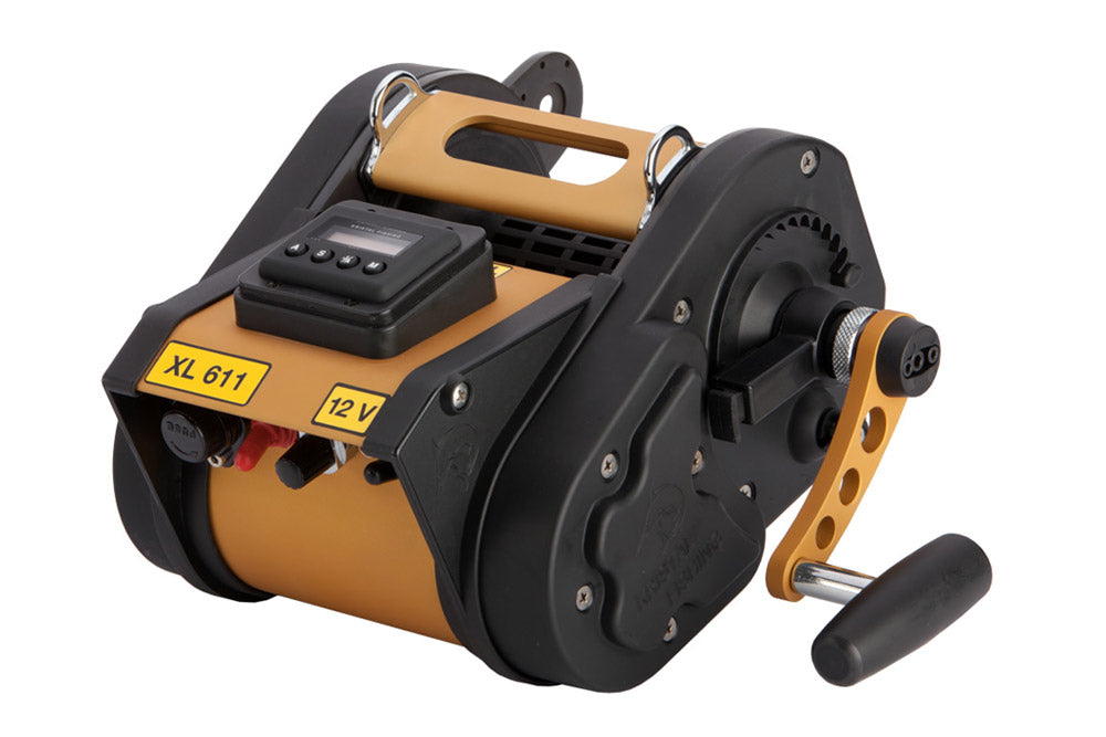 Kristal XL611DM Programable Electric Reel w/ Manual Override – J&M Tackle