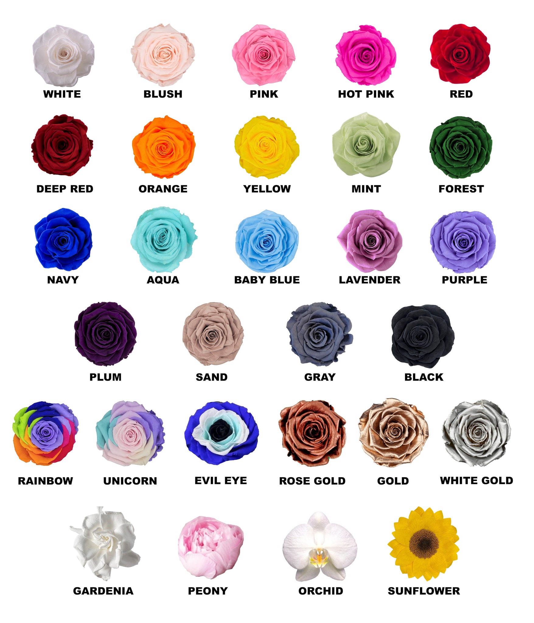 Color Story– La Fleur Bouquets