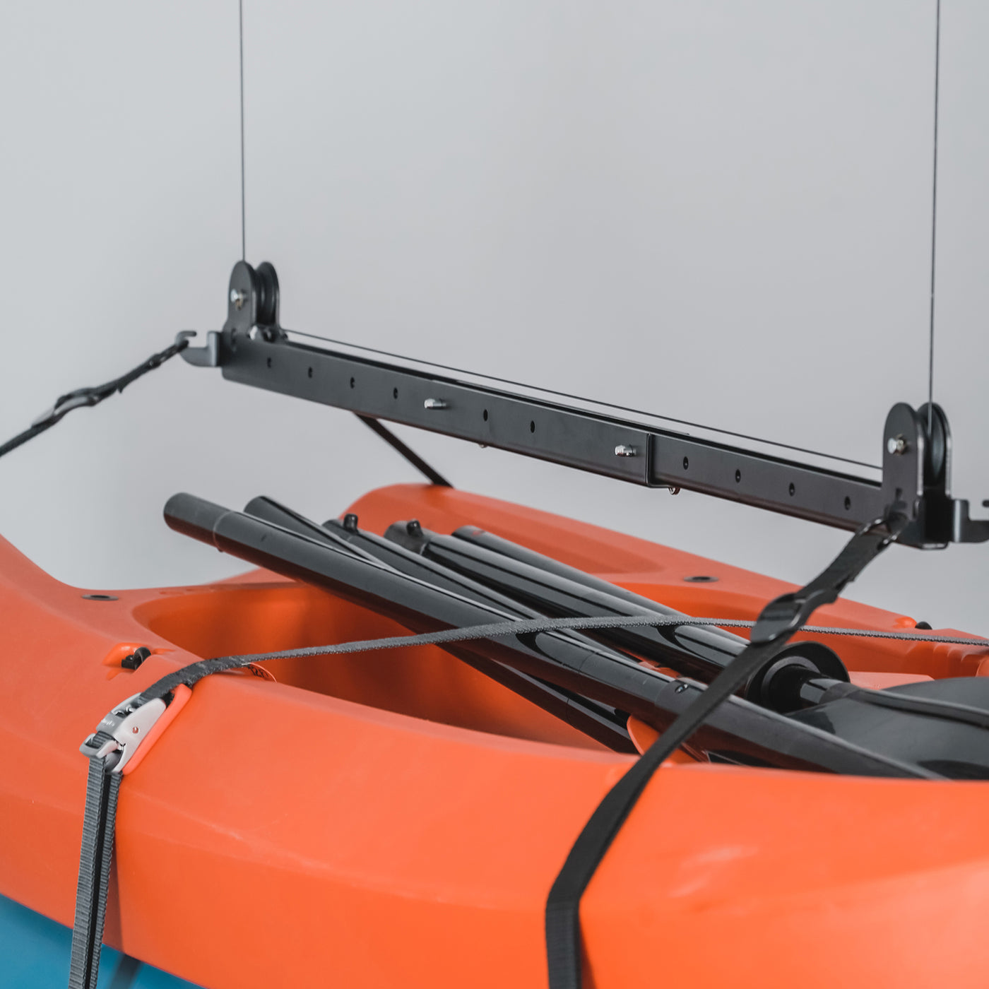 Garage Gator With Dual Canoe And Kayak Storage Lift 220 Lb Garagegator