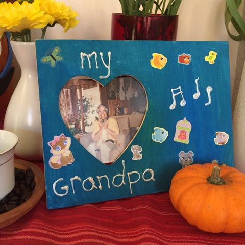 Day of the Dead My Grandpa Picture Frame DIY