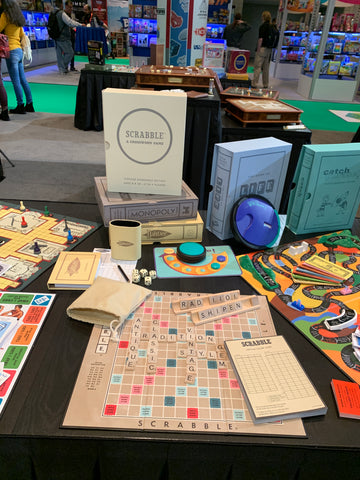 New Scrabble Game at Toy Fair